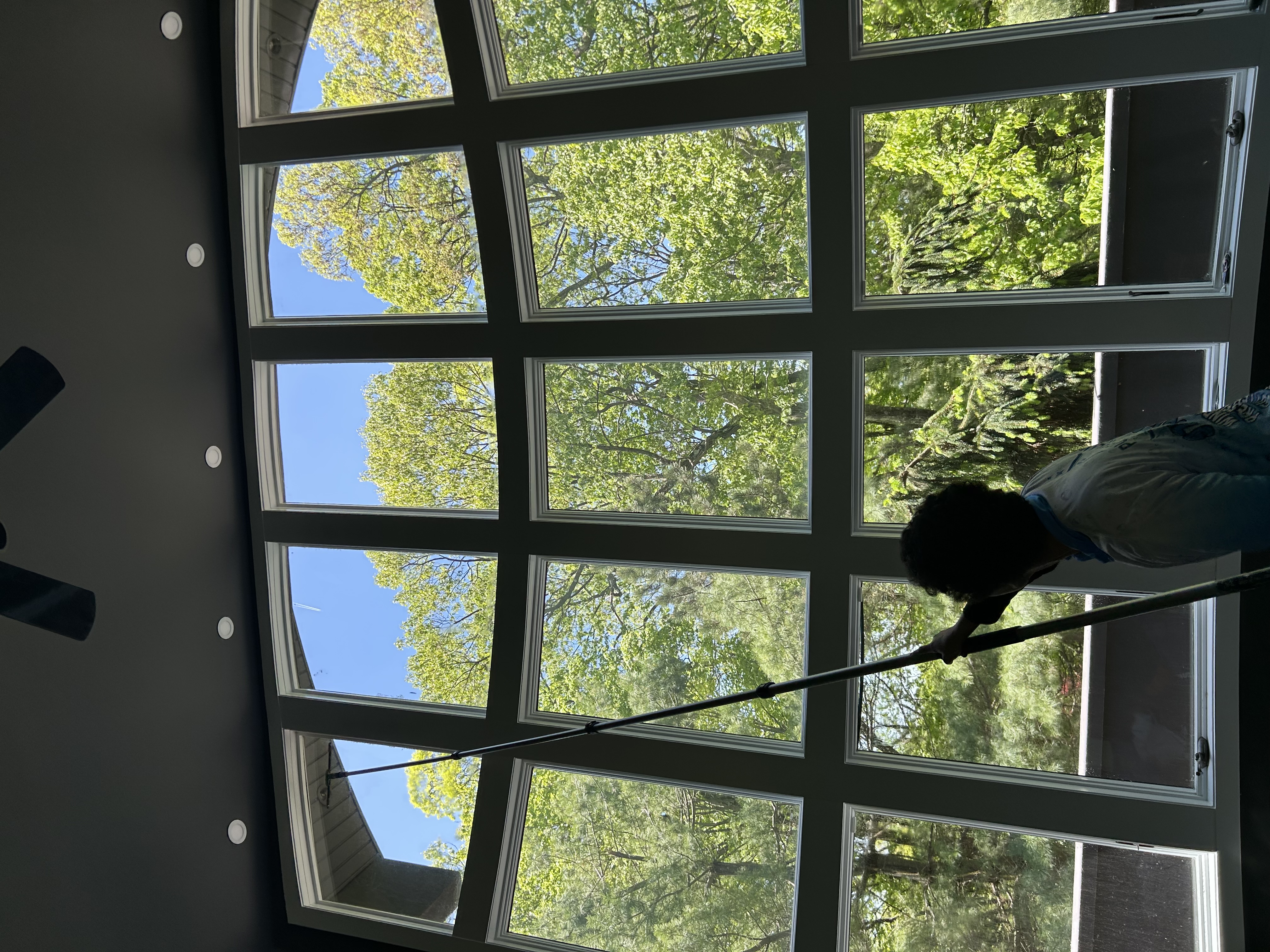 Professional window cleaning service - crystal clear results